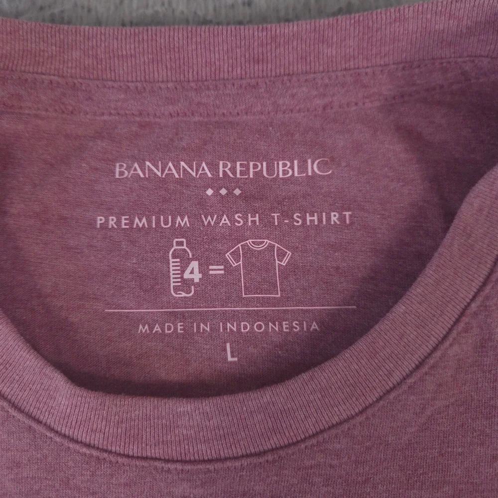 LOT OF 3 Banana Republic Shirt Men L Multi Luxe Touch Waffle Premium Wash Cotton